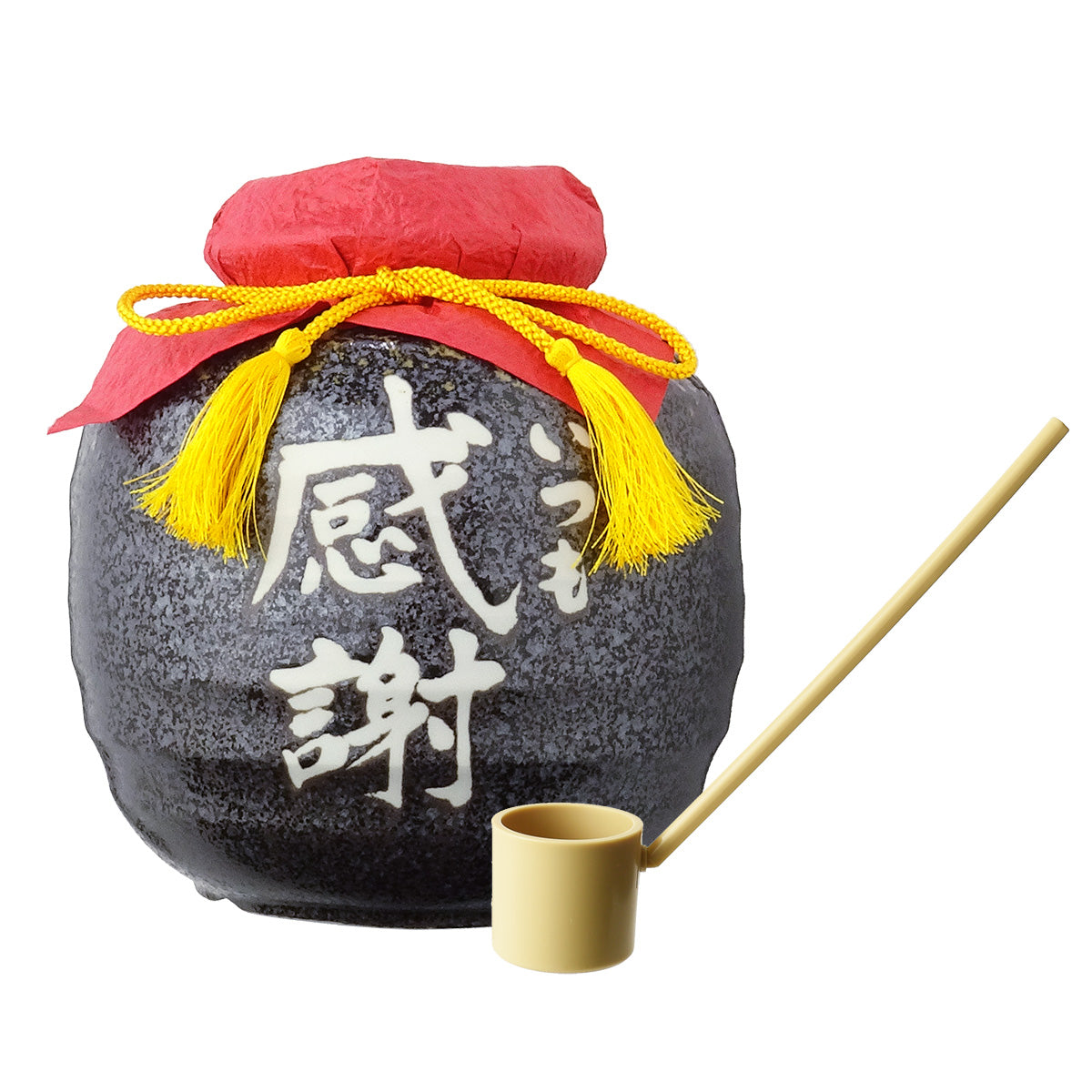宮下酒造】本格麦焼酎 いつも感謝 甕（1800ml）_おかチョク