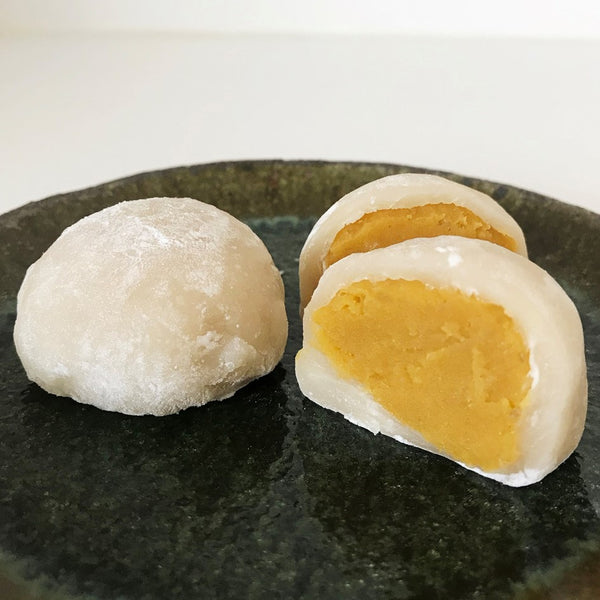 「おかチョク堪能」しっとりなめらか餡の「蜜芋大福」
