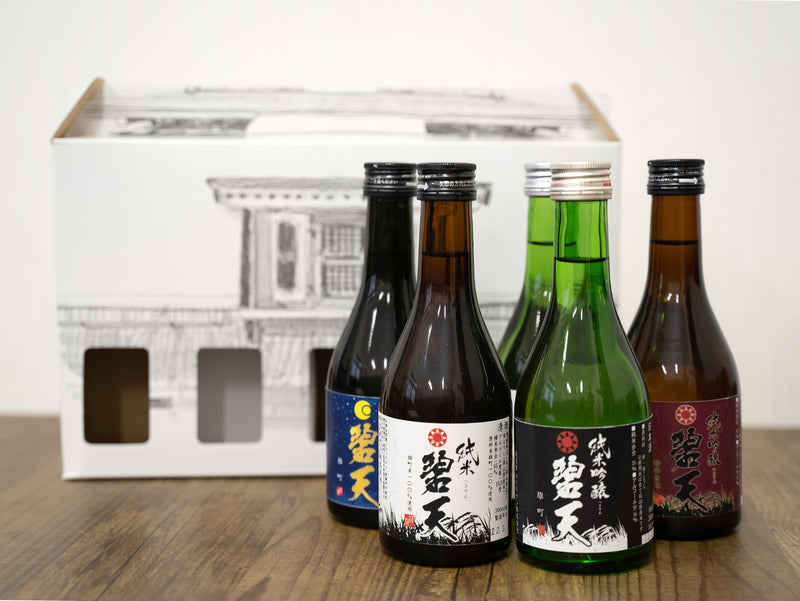 【蔵元おすすめ】純米仕込みの日本酒飲みくらべ（5種 各300ml×1本）