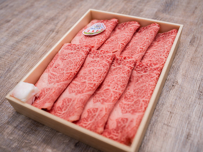 奈義和牛カタロースすき焼き用｜肉のクマザワ｜岡山のいいものお取り寄せサイトおかチョク