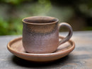 備前焼　コーヒーカップ＆ソーサー