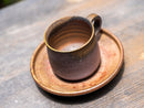 備前焼　コーヒーカップ＆ソーサー