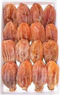 最上干柿Sサイズ箱入り（18個前後・500ｇ）【予約注文：発送は2025年12月中旬～／販売期間：～12月1日9時まで ※売り切れ次第終了】 ※沖縄県への発送のみクール便