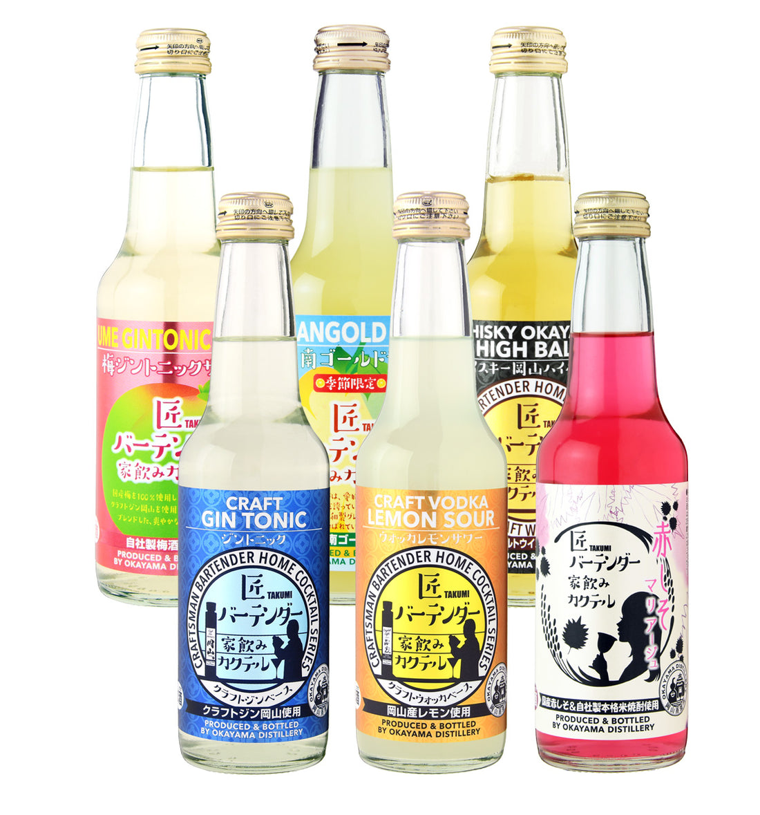 宮下酒造】匠バーテンダー 家飲みカクテルシリーズ 6種セット